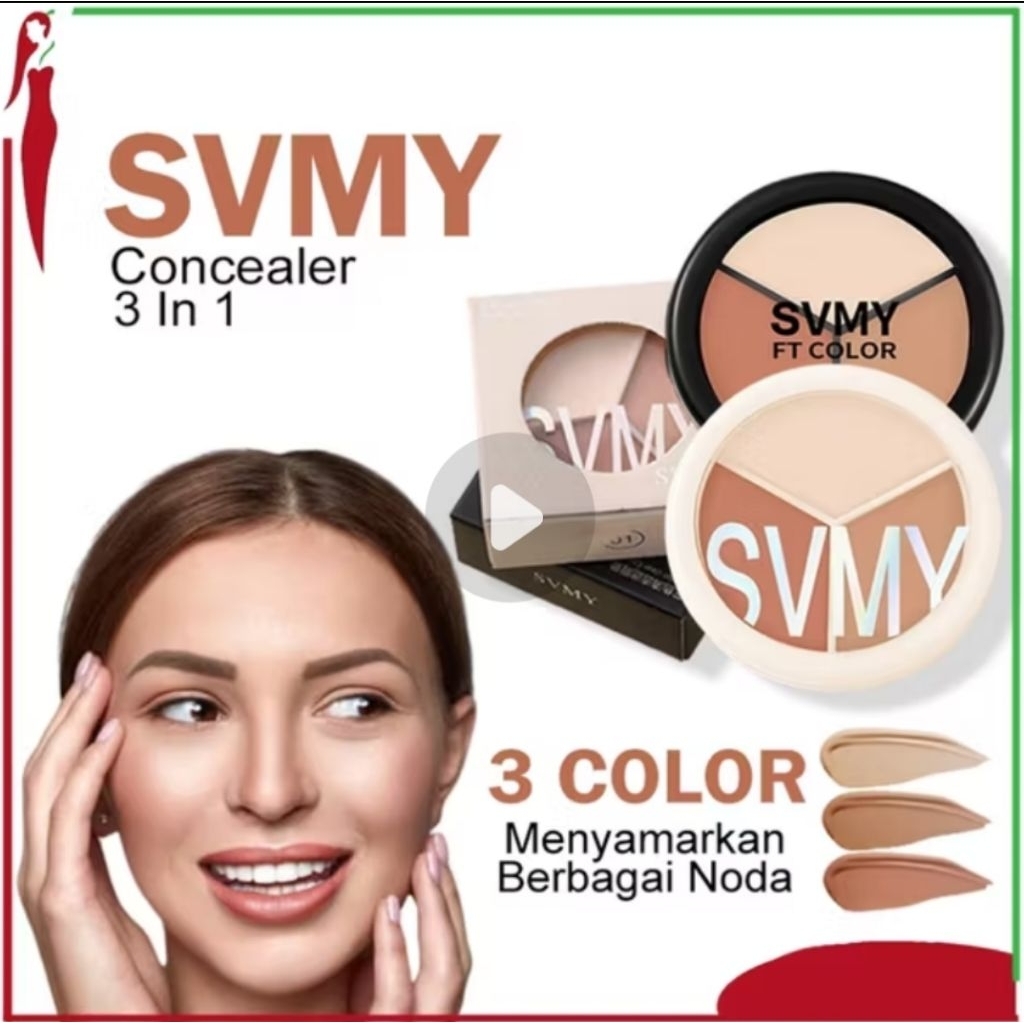 BEDAK SVMY TRICOLOR CLEAR CONCEALER