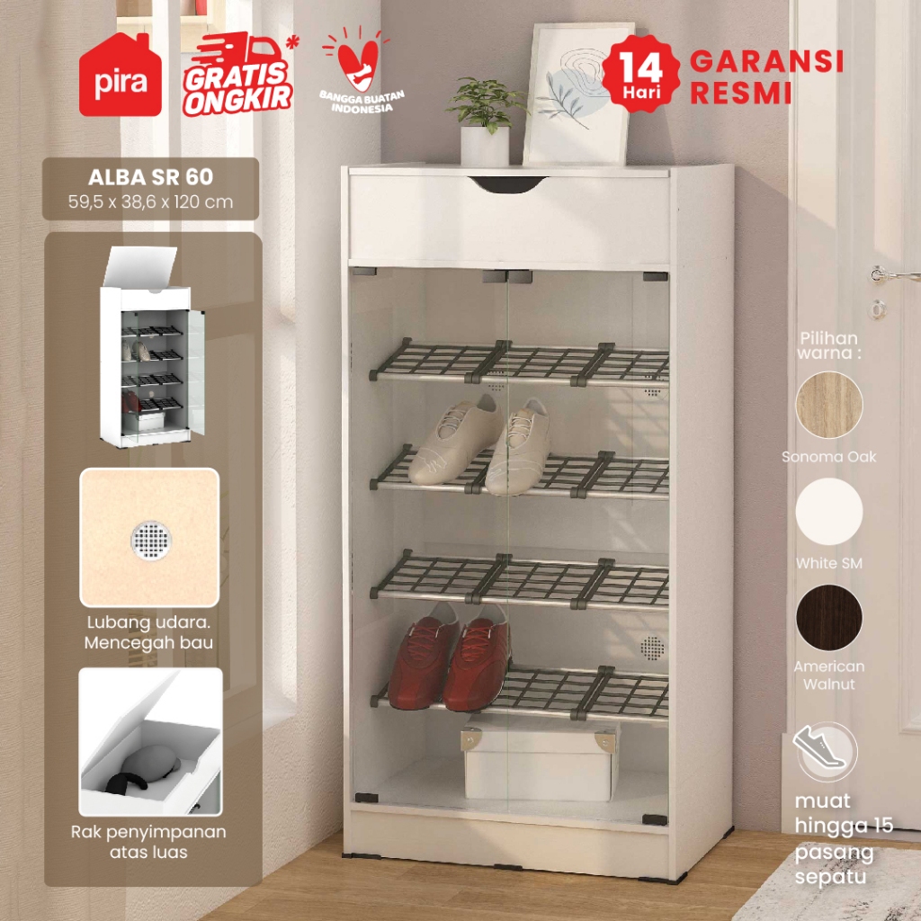 Pira Metropolis - Alba SR 60 Rak Sepatu