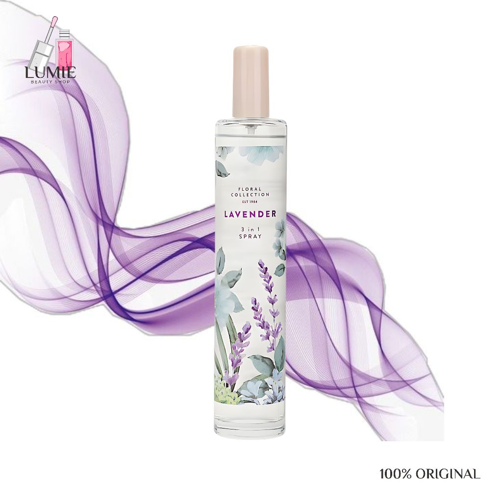 M&S Marks and Spencer 3 in 1 Spray Floral Collection Parfum 100ml Lavender