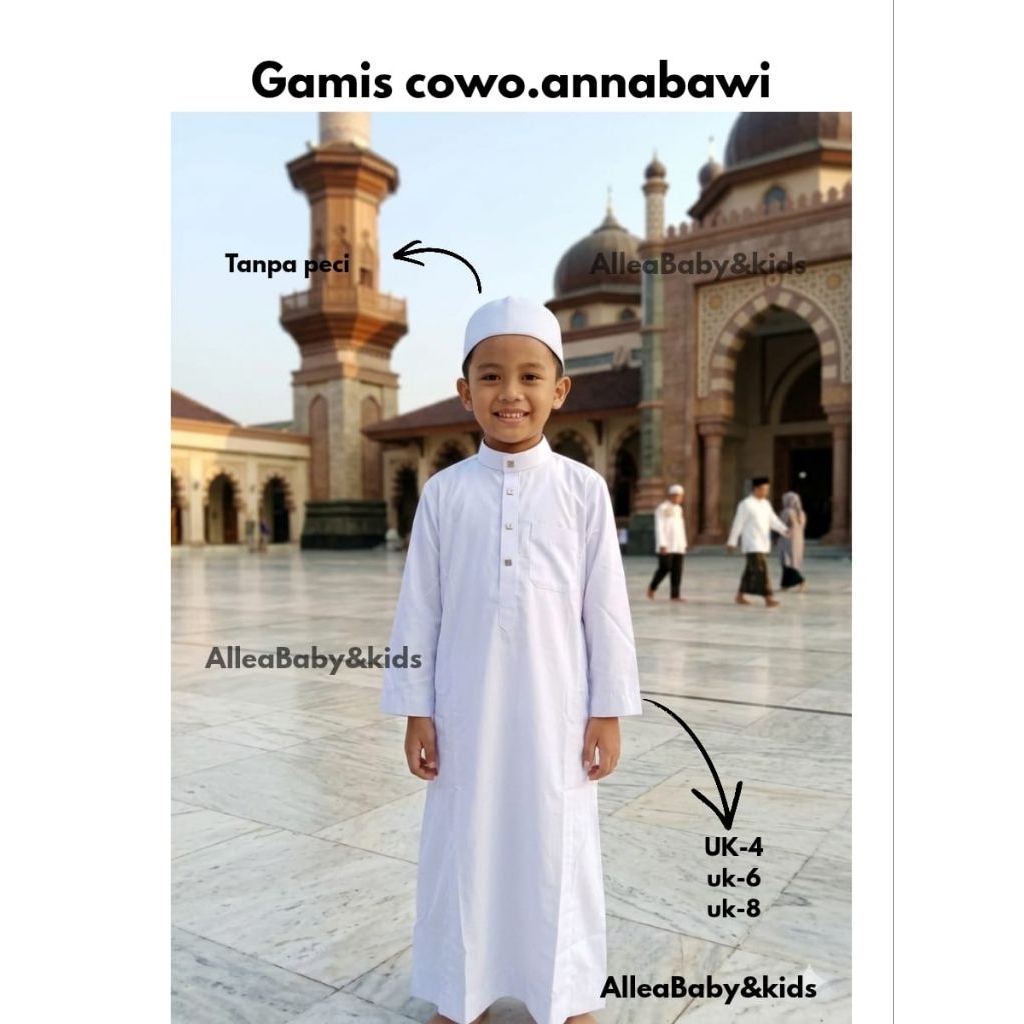 Gamis Anak Laki-Laki Annabawi Nabila