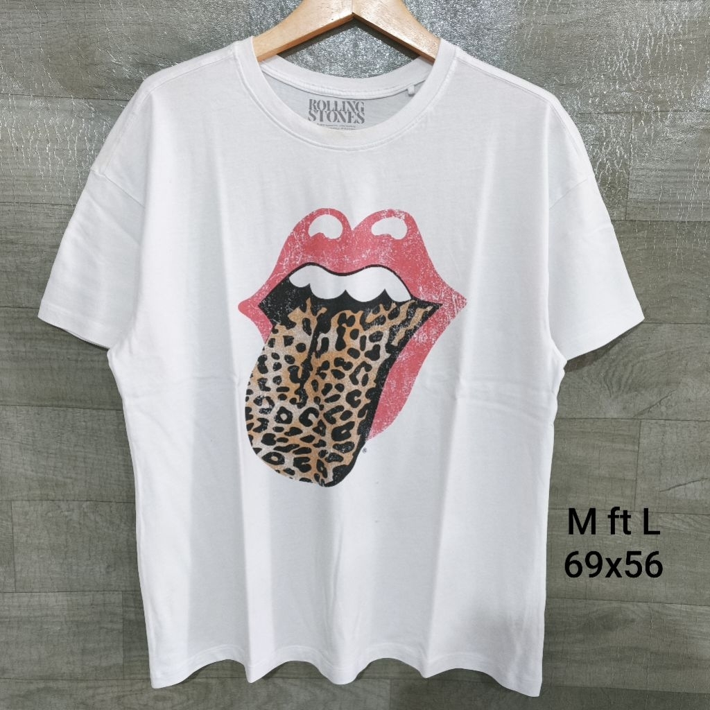 Kaos T-Shirt Rolling Stone Jaguar