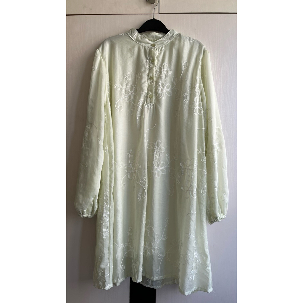 Tunik Muslim / Hijau Mint Soft