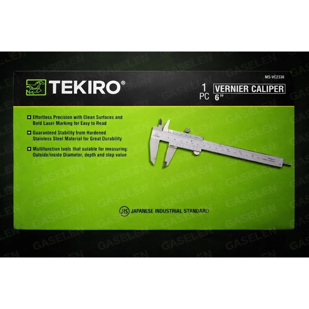 TEKIRO SIGMAT/JANGKA SORONG MANUAL 6 INCH