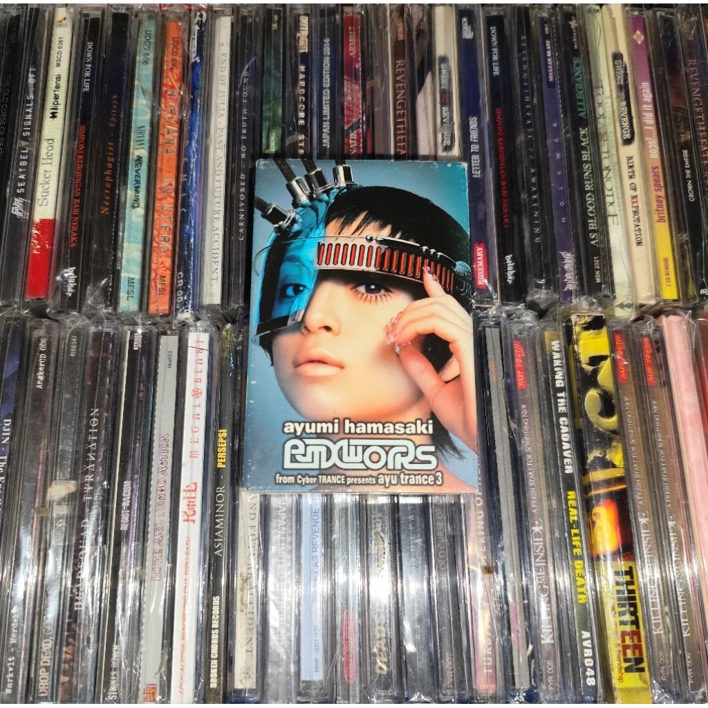 Kaset Ayumi Hamasaki - RMX WORKS from Cyber TRANCE present ayu trance 3