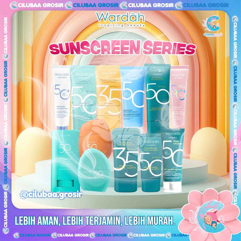 WARDAH UV Shield Aqua Fresh Essence || Active Protection Serum || Light Matte Sun Stick || SPF 35 50