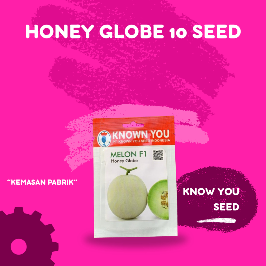 HONEY GLOBE Benih Melon 10 seed