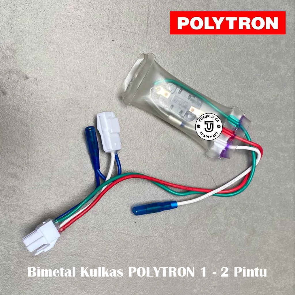 Bimetal  Defrost Fuse Kulkas POLYTRON 1 Pintu Atau 2 Pintu