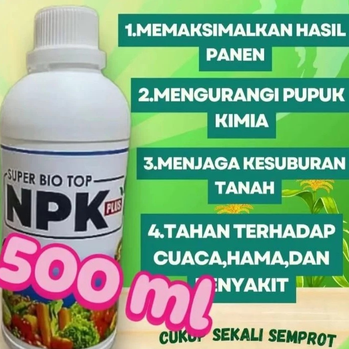 Bio NPK Cair Pupuk Bio NPK Cair Plus Ga3 21% 1 liter