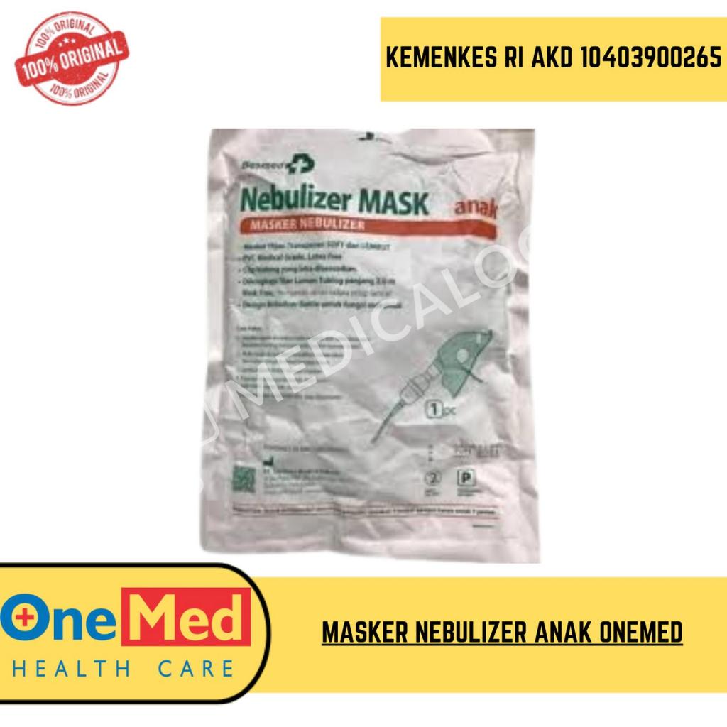 Masker Nebulizer Anak OneMed