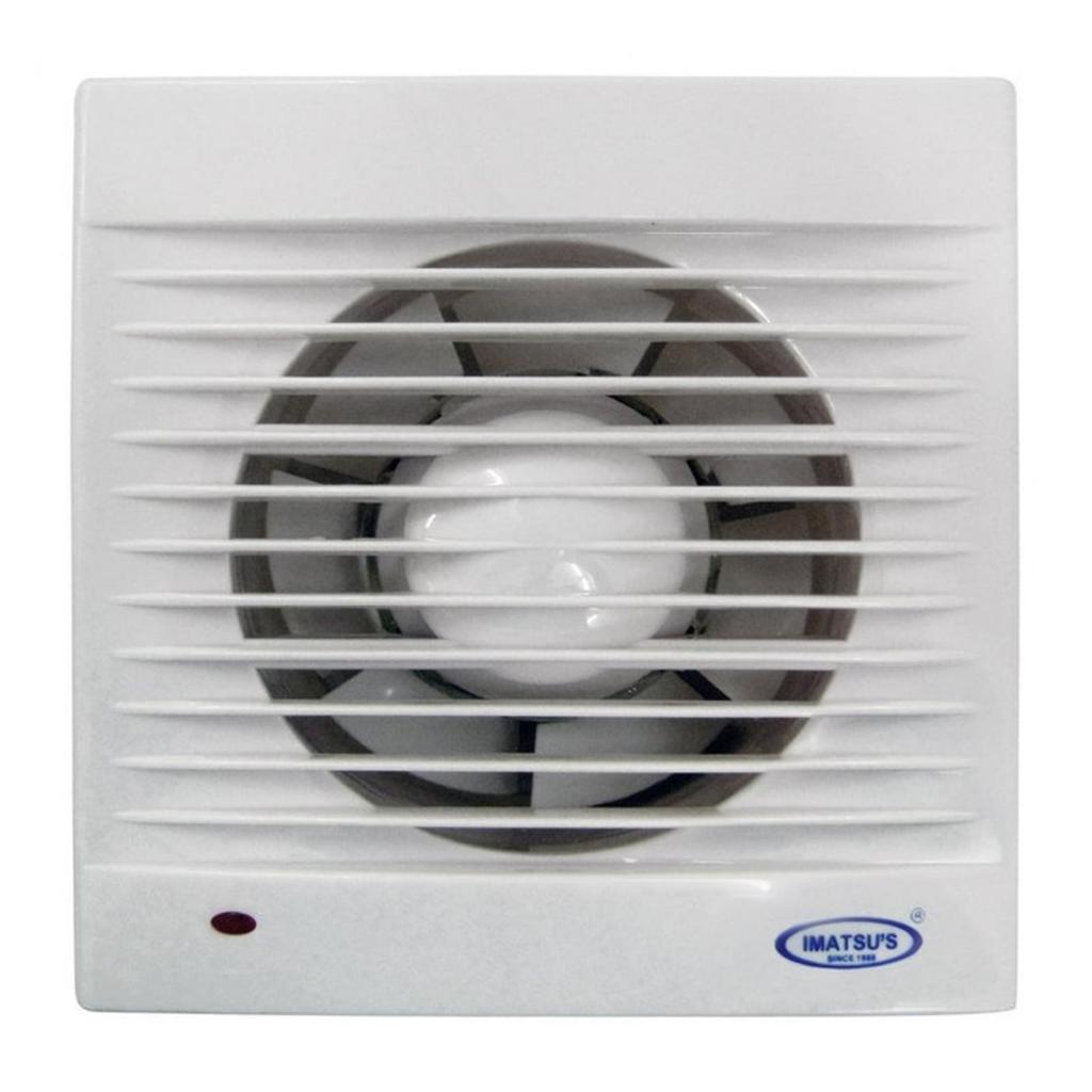 Exhaust Fan 6 Inch LED Penghisap Udara Kecil Wall Tembok Ruangan