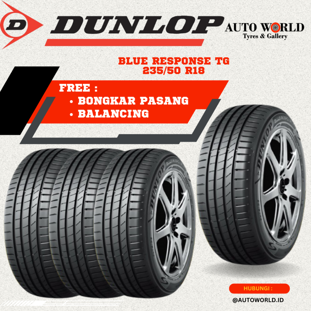 Ban Dunlop Blue Response TG ukuran 235/50 R18