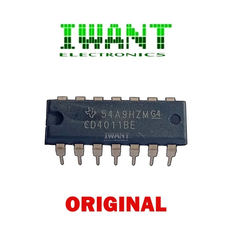 IC 4011 IC CD4011BE ORIGINAL CD4011 CD 4011BE DIP 14PIN ORIGINAL