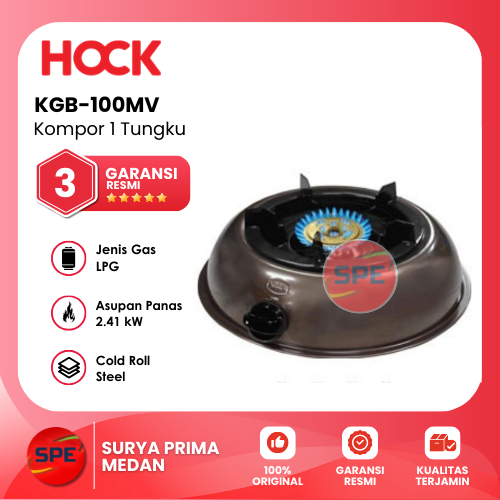 kompor 1 tungku merk Hock (KGB - 100MV)