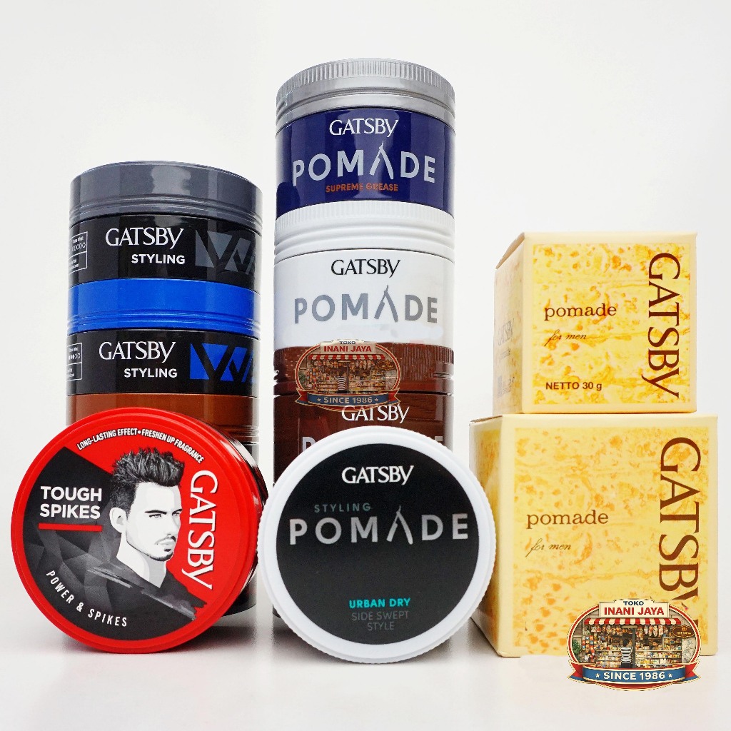 Gatsby for Men Pomade & Styling Wax - Minyak Rambut Cowok