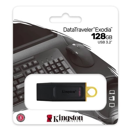 FlashDisk Kingston DTX Exodia 128GB - DataTraveler 128 GB USB