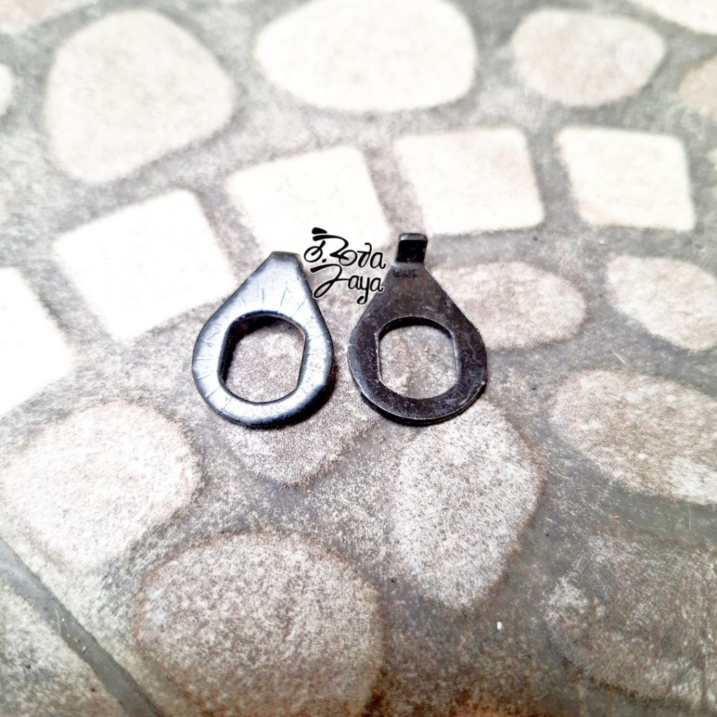 2pc HITAM RING KAIT RING PENGAIT AS RODA DEPAN HITAM