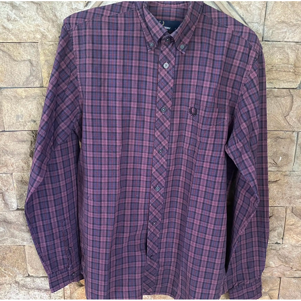 KEMEJA FRED PERRY ORIGINAL