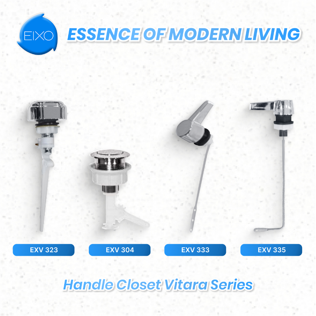 Aneka Handle Closet Universal Engkol Samping Pencet Atas EIXO Vitara