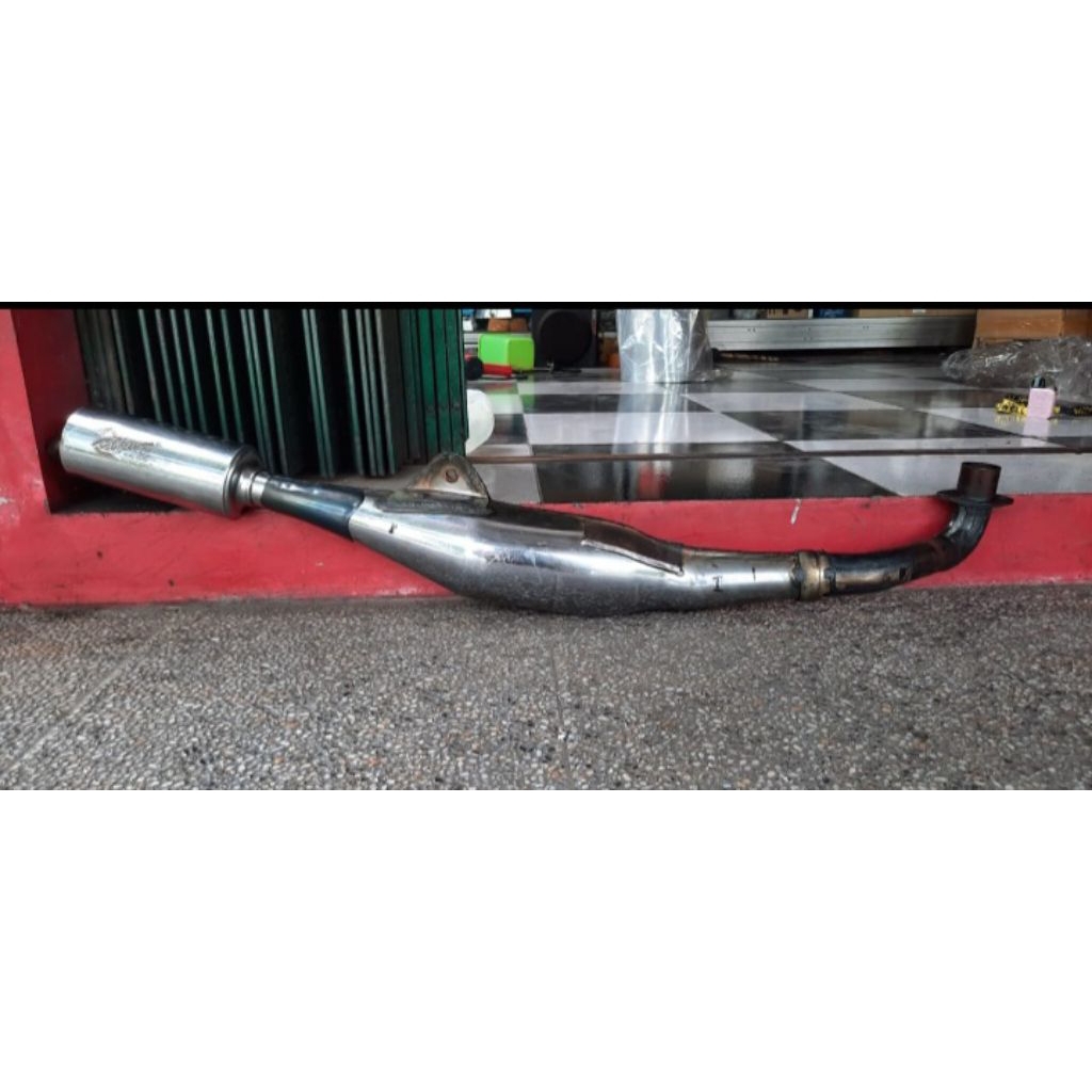 Knalpot Creampie Original Jogja FIZR FORCE1 F1ZR Road Race Bobokan 116cc 125CC