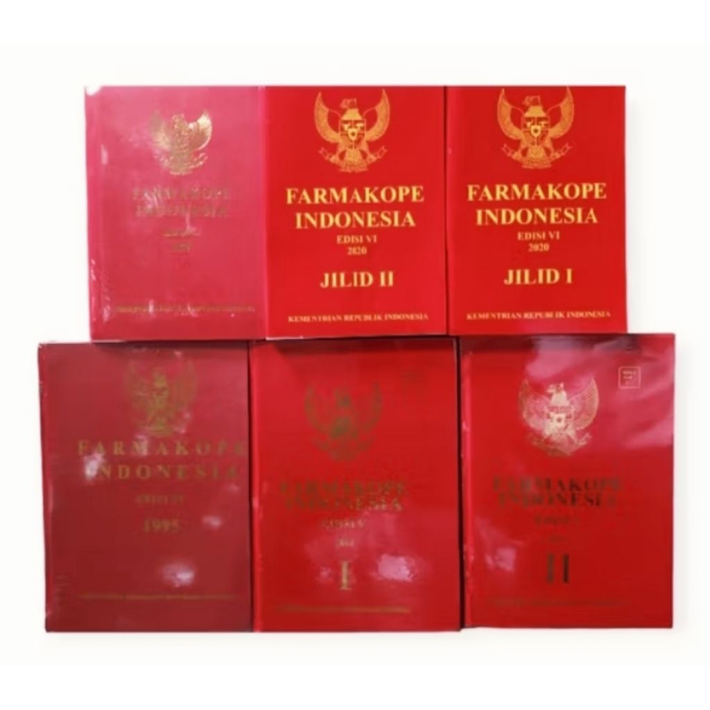 BEBAS PILIH BUKU FARMAKOPE EDISI 3 - FARMAKOPE EDISI 4 - FARMAKOPE EDISI 5 - FARMAKOPE EDISI 6 - FAR