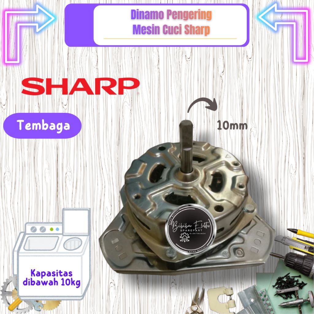 Dinamo Pengering Mesin Cuci All Type Sharp 6-9kg