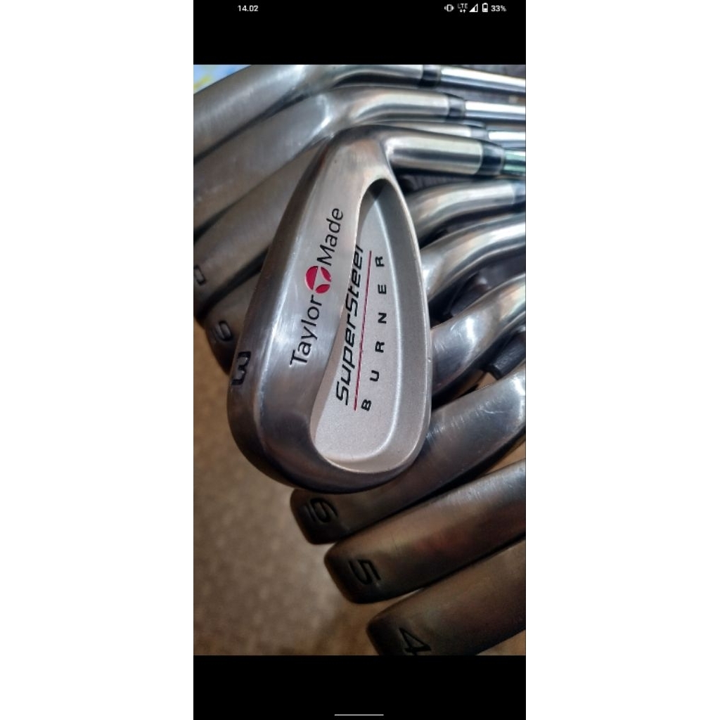 Iron Taylormade Burner Super steel