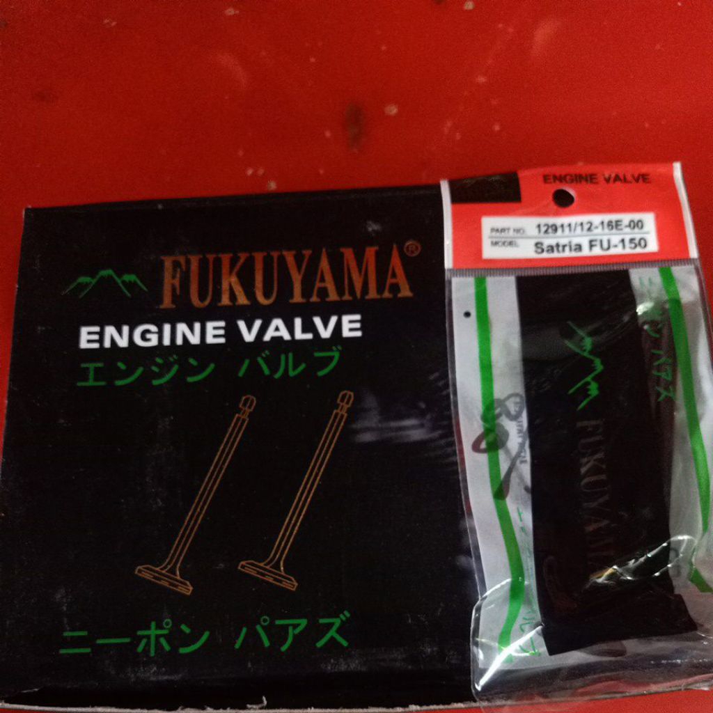 klep api minyak satria fu Fukuyama