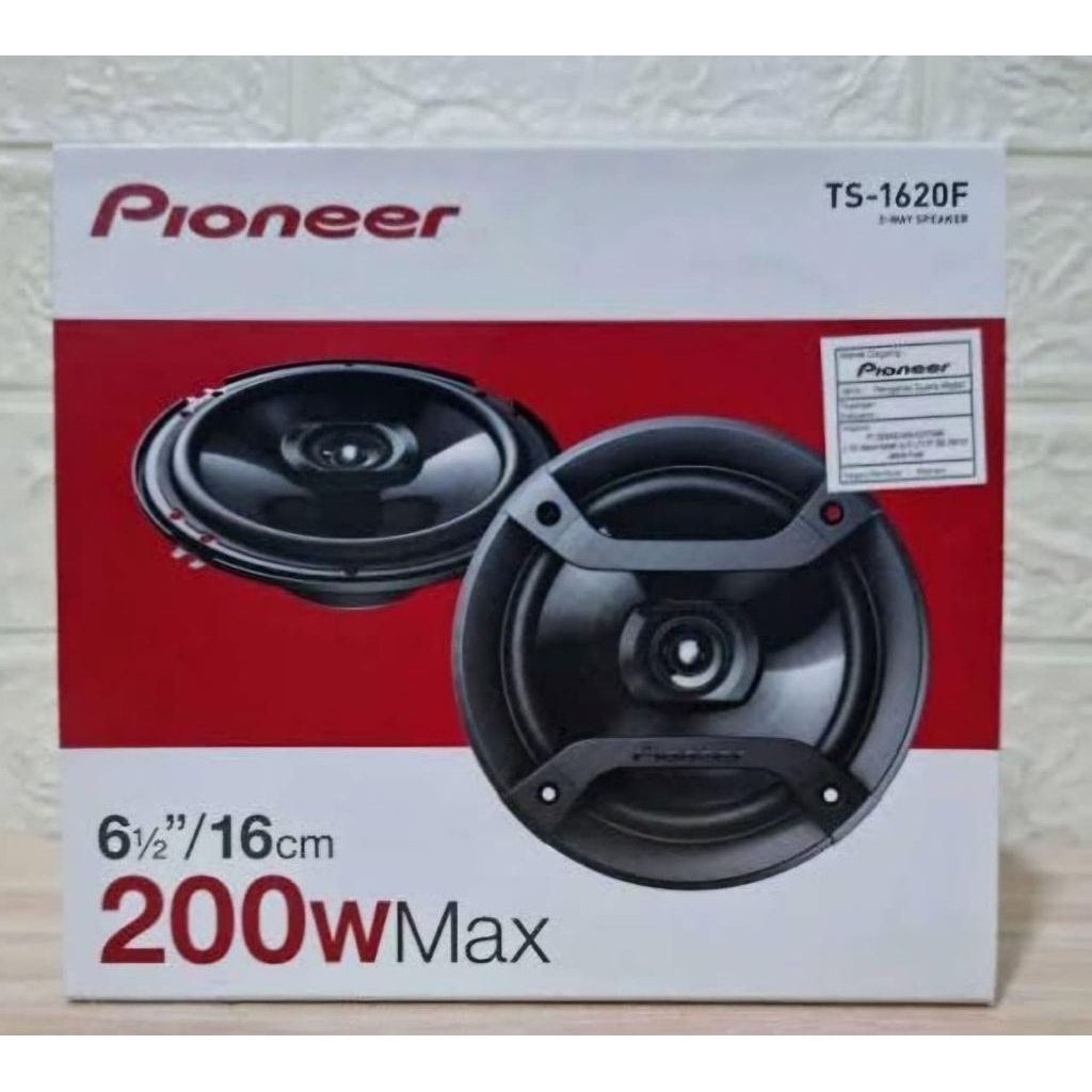 SPEAKER COAXIAL PIONEER 1620F /SPEAKER PINTU PIONEER