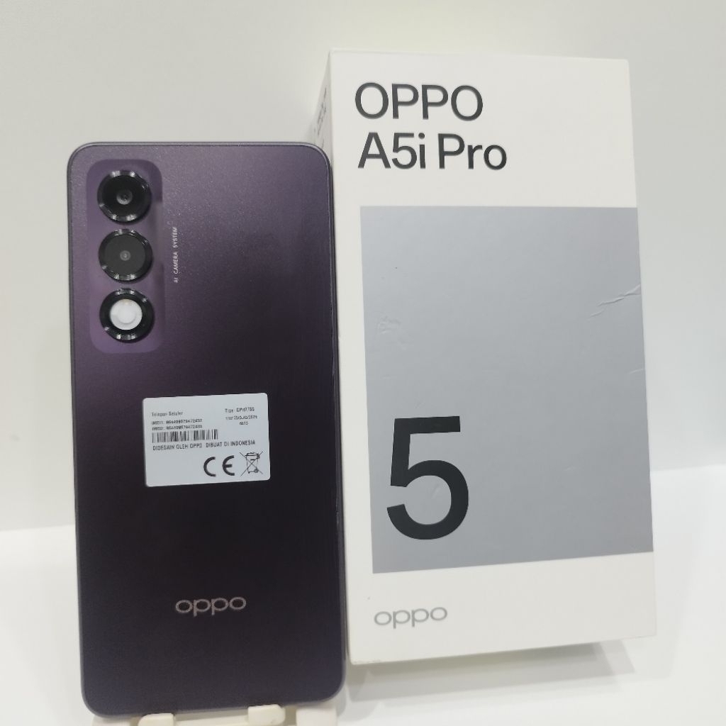 OPPO A5i PRO 8/128GB HANDPHONE BEKAS SECOND FULLSET