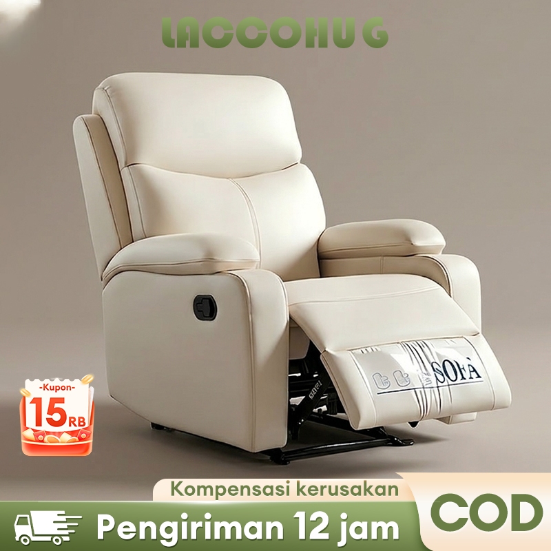Laccohug Sofa Elektrik Sofa Recliner 1 Seat Sofa