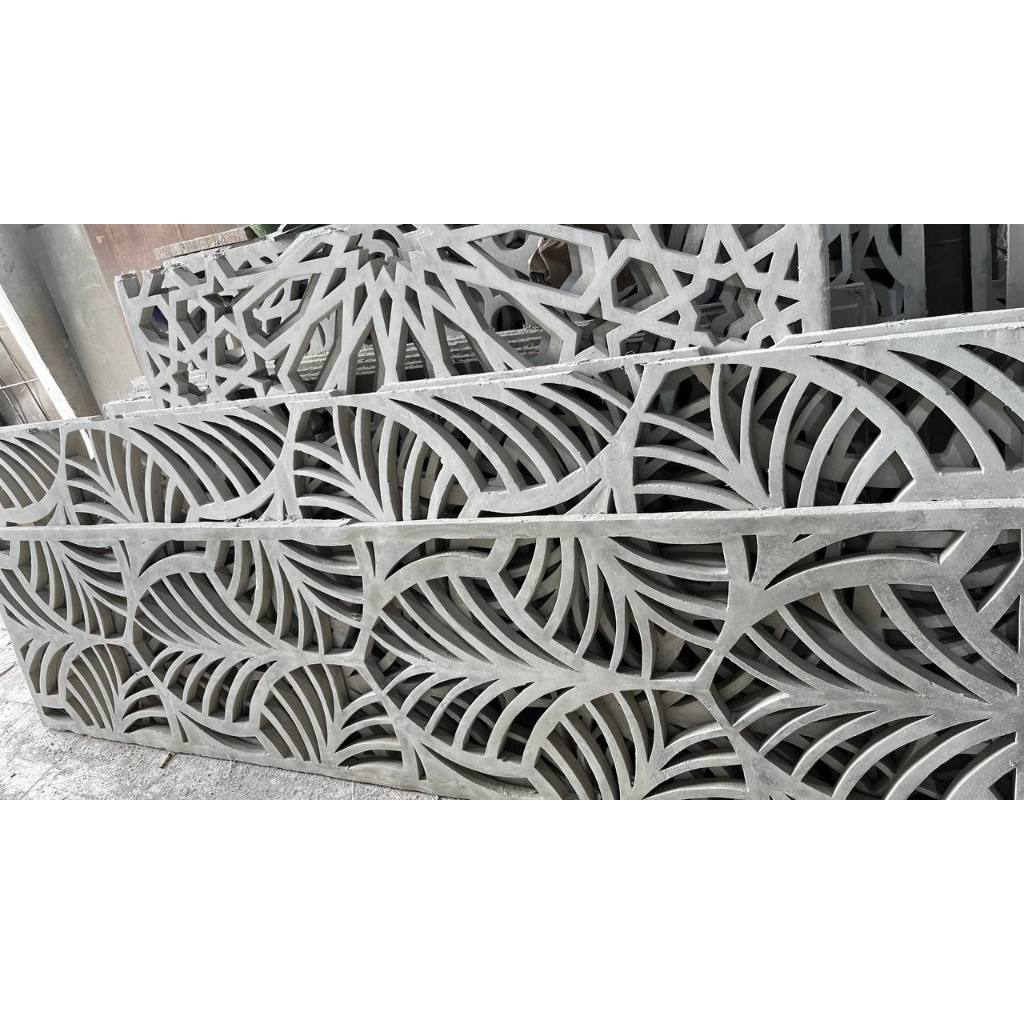 Ornamen GRC Krawangan Fasad Rumah Minimalis & Masjid Modern