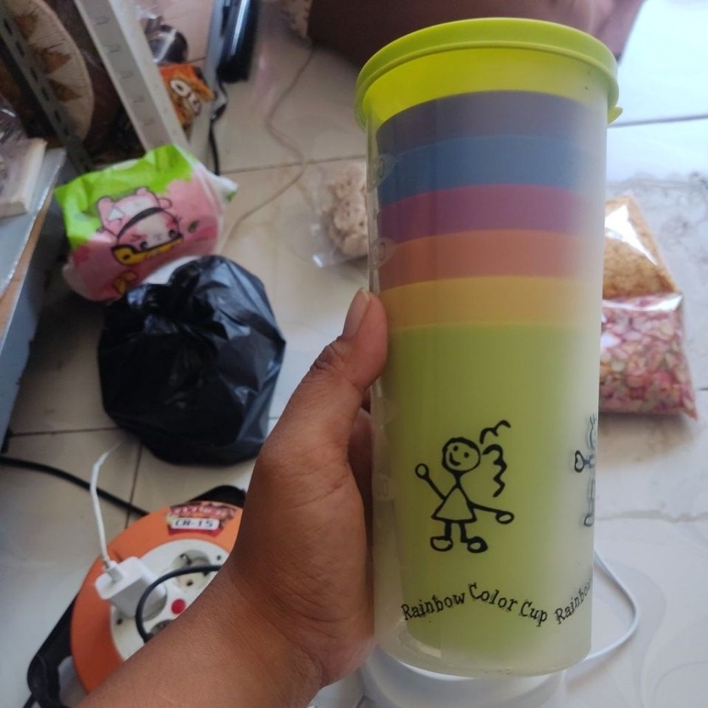 KOMAX RAINBOW COLOR CUP BOTTLE