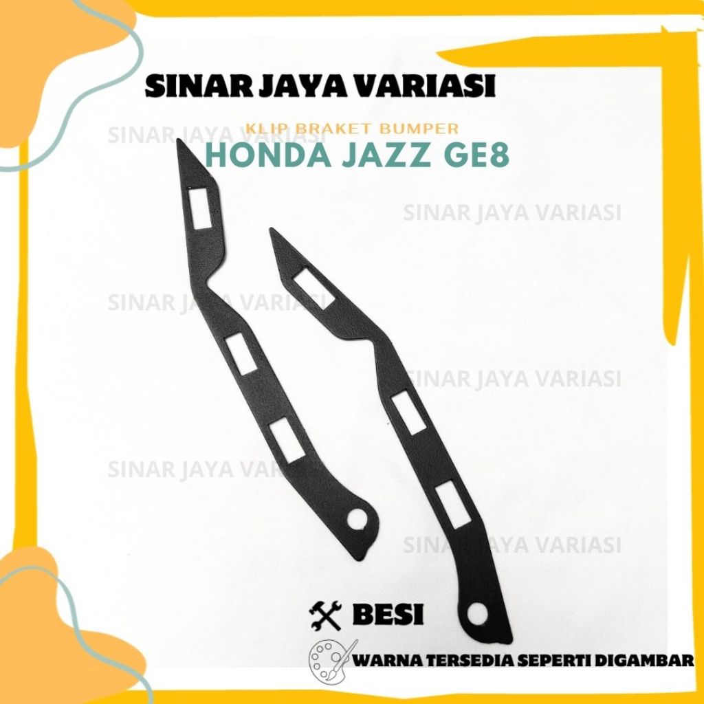 KLIP CLIP BRACKET BRAKET BREKET BUMPER HONDA JAZZ GE8 VARIASI BUMPER HONDA JAZZ