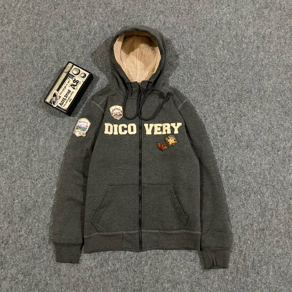 Hodie zip DISCOVERY SHERPA (size xl) VINTAGE