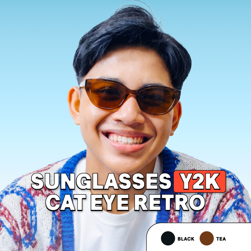 Peep Eyewear - Carmen Frame Cat Eye | Kacamata Baca Unisex (Minus/Plus/Silinder)