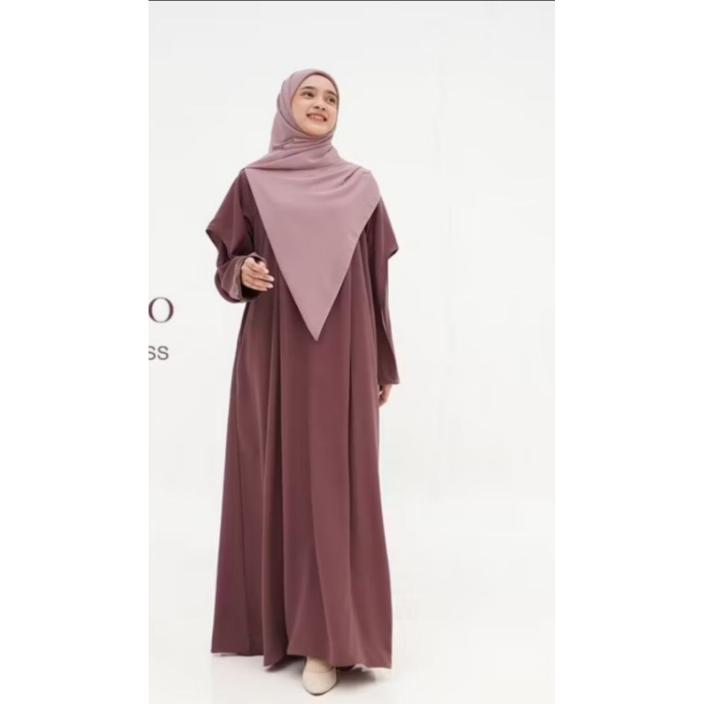 New dress laiqa by jamise warna choco