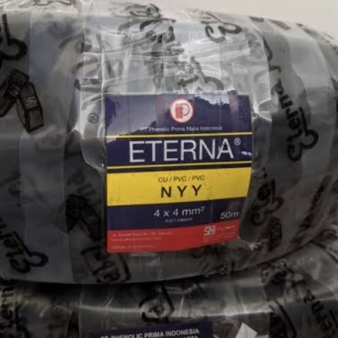 Eterna Kabel Tembaga NYY 4x4 50M