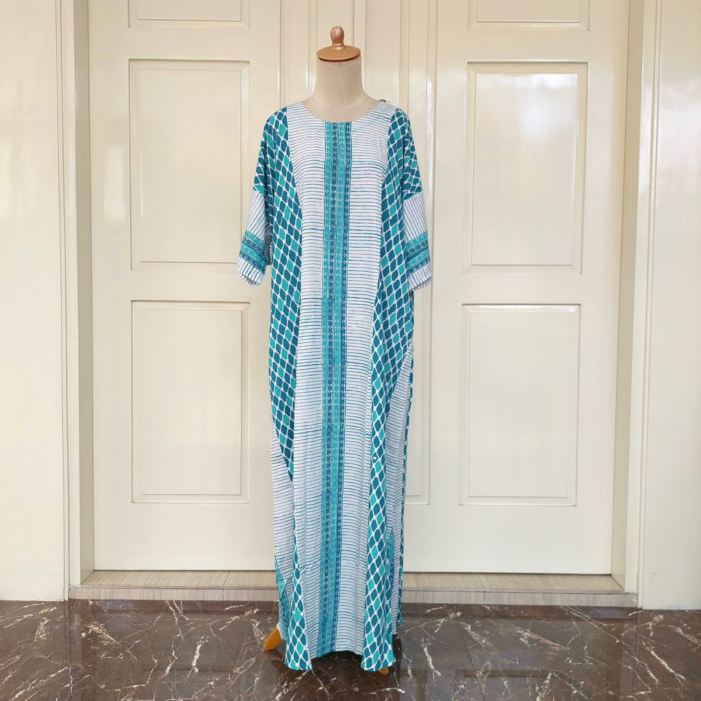 (Daster Luza) Longdress Stali Belah by Batik Luza Pekalongan