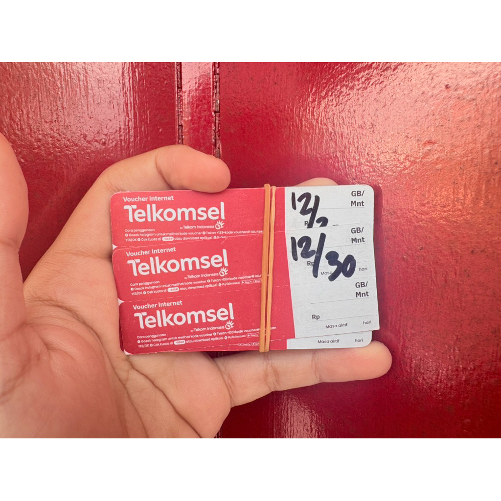 VOUCHER TELKOMSEL 12GB 30HARI KHUSUS LAMPUNG-BENGKULU-JAMBI-PALEMBANG