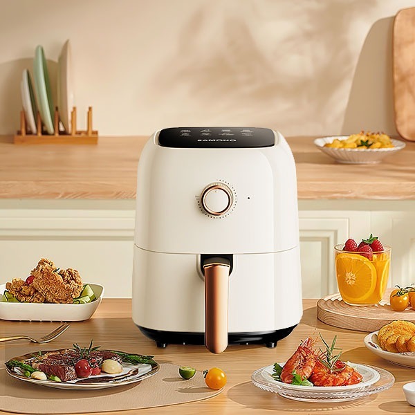 SAMONO Air Fryer 3.5 Liter SW-AFW35 - Hemat Energi, Memasak Tanpa Minyak, Kontrol Waktu Otomatis / S