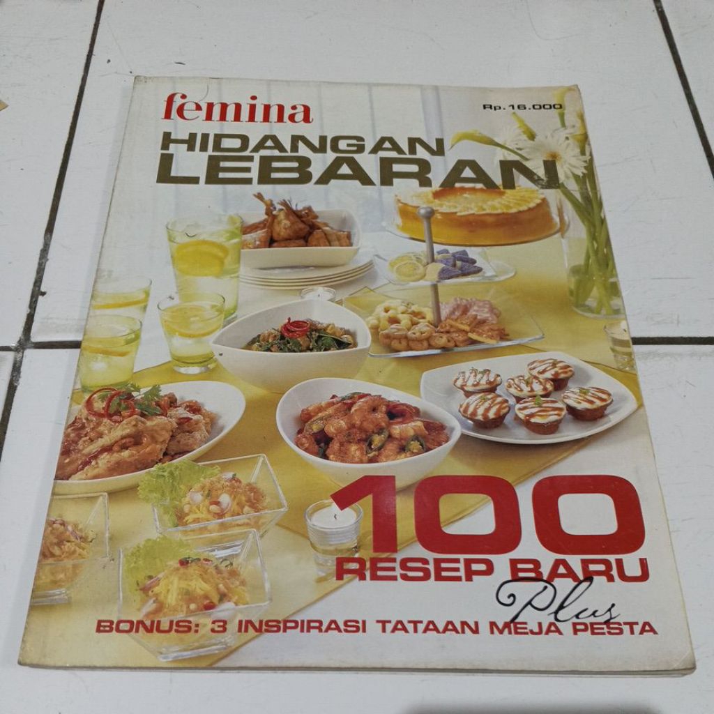 Majalah Femina hidangan lebaran