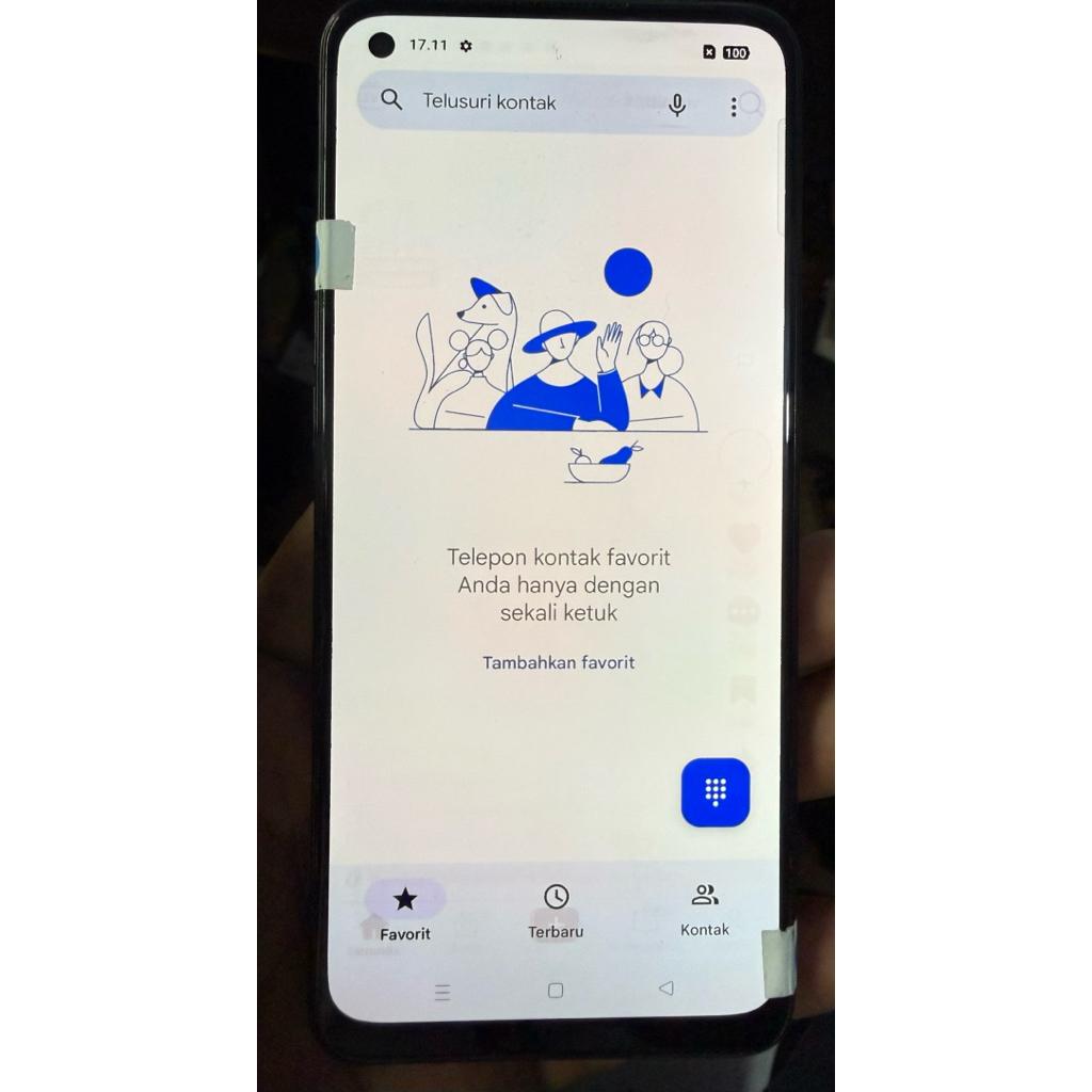 lcd toucscreen+frame oppo reno 8T 4G original copotan