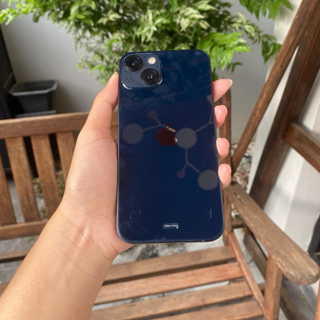 [Harga 7.2 boleh nego] Second IBox Iphone 13 128 gb Midnight Blue