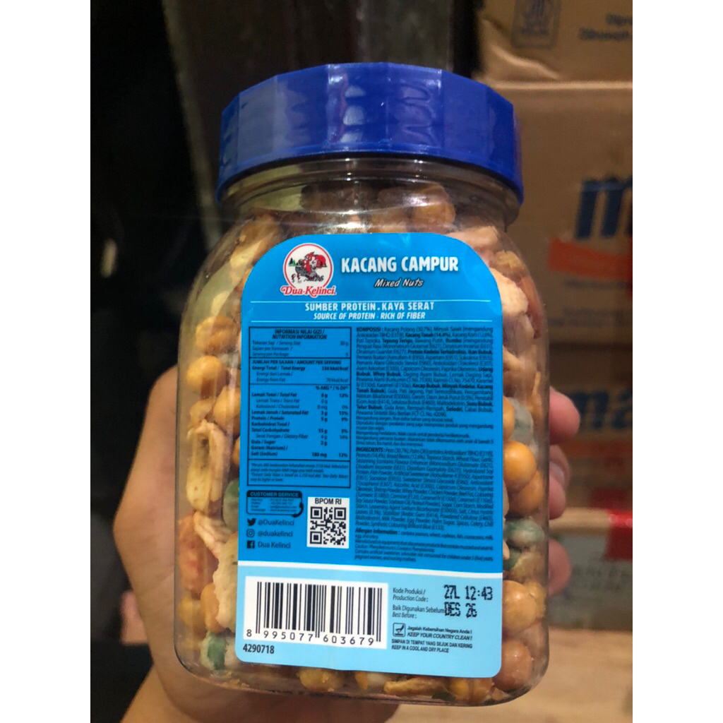 Dua kelinci Kacang Campur 150gr