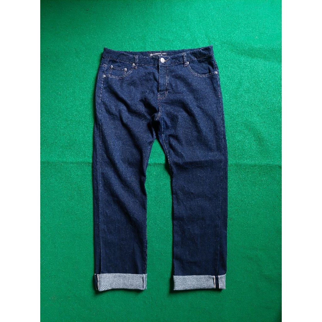 bangbang raw denim selvedge