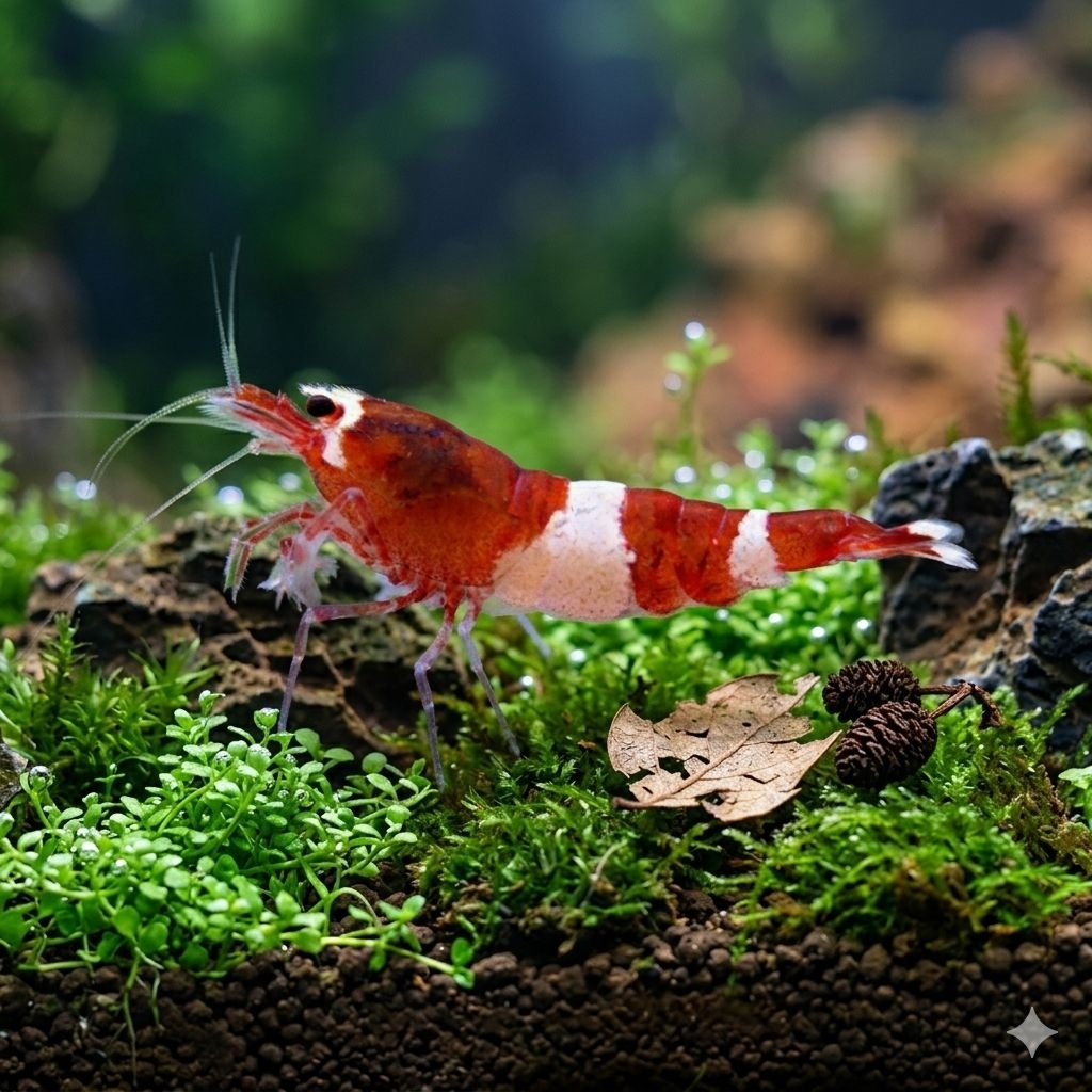 udang hias red bee caridina aksesoris aquarium aquascape
