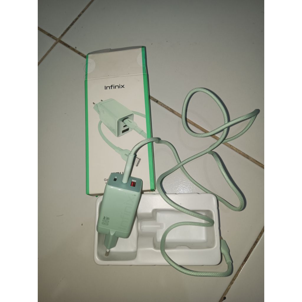 charger Infinix xc07 68w GAN