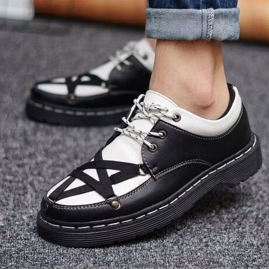 Sepatu Low Boots Docmart Bintang Pria Tampil Skena Kerja Casual