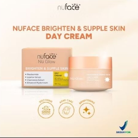 Nuface Nu Glow Brighten & Supple Skin Day Cream