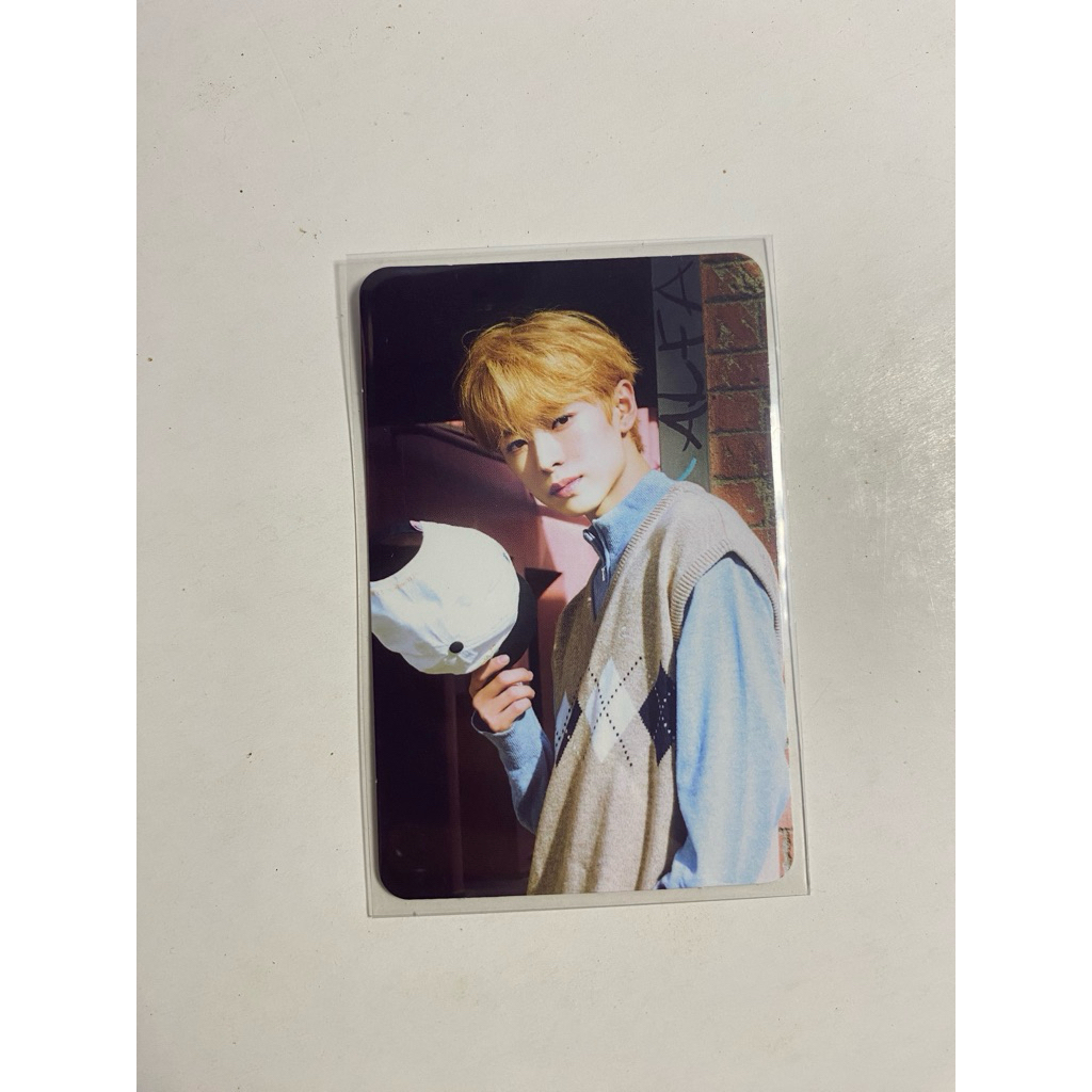 Official Photocard Yushi Wish Station Trading Card pc yushi nct wish